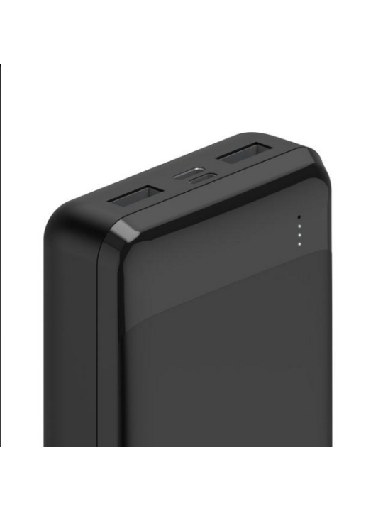 Външна батерия HAMA "Eco Power 20", 20000 mAh, 1 x USB-C, 2 x USB-A, черен