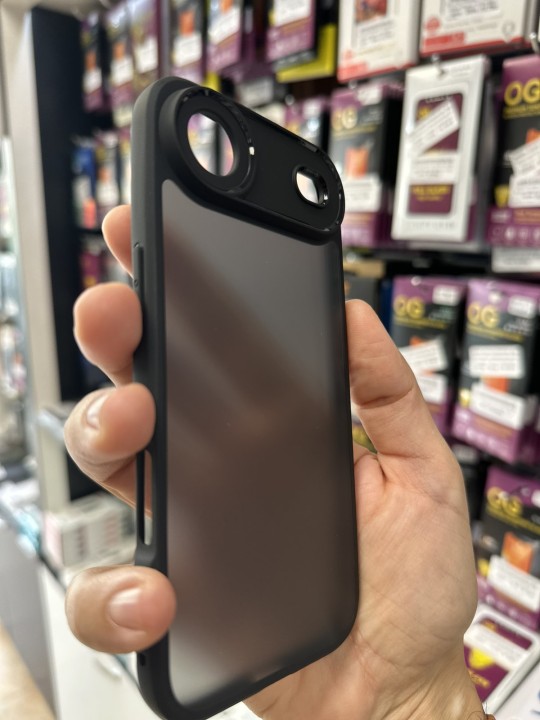 Калъф за iPhone 17 Air - MATT с черна рамка