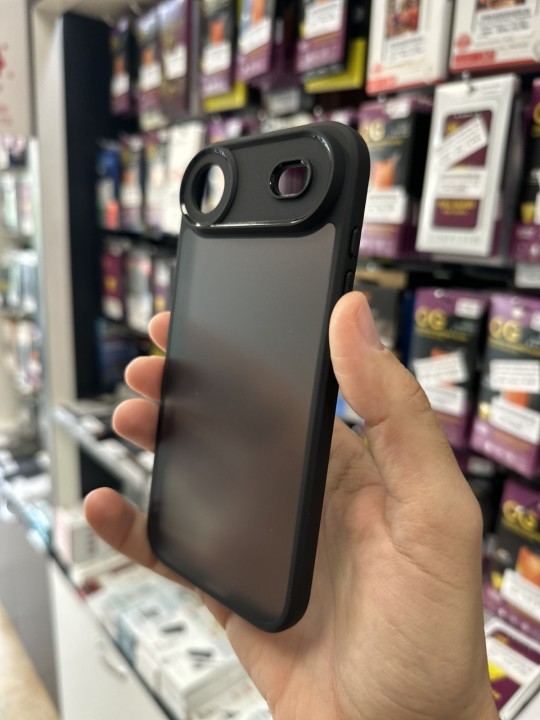 Калъф за iPhone 17 Air - MATT с черна рамка