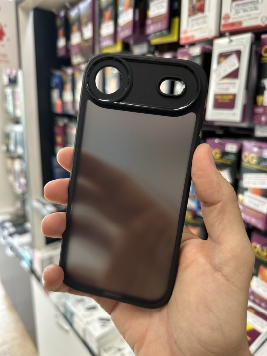 Калъф за iPhone 17 Air - MATT с черна рамка