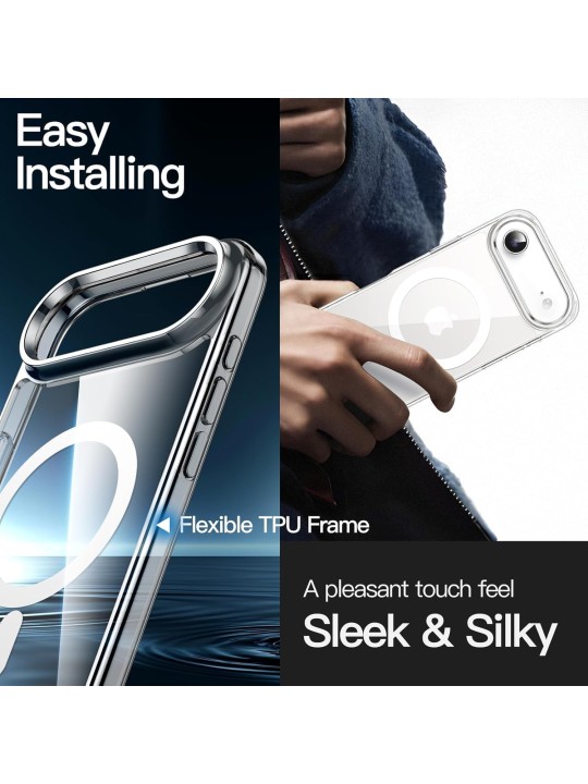 Калъф за iPhone 17 Air - Clear Case - Magnetic