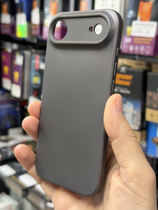 Калъф за iPhone 17 Air - Metallic Case, Grey