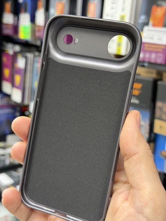 Калъф за iPhone 17 Air - Metallic Case, Grey