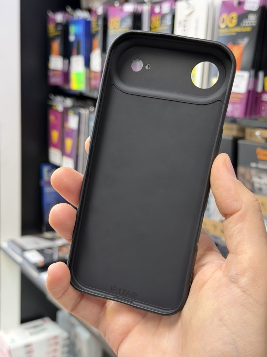 Калъф за iPhone 17 Air - Soft Case, Black