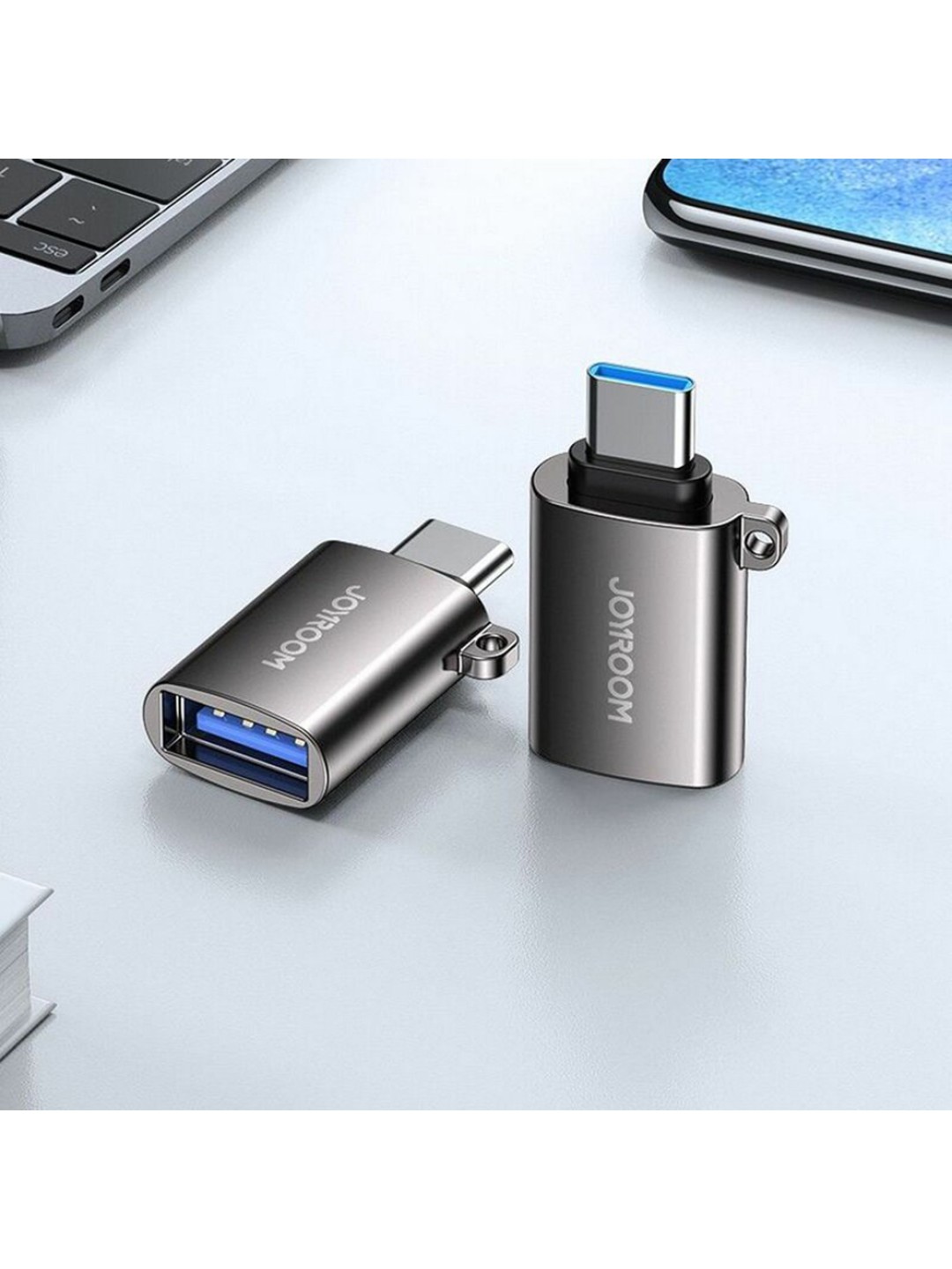 Преходник USB-C (мъжко) към USB-A (женско), OTG Joyroom USB 3.2 Gen. 1