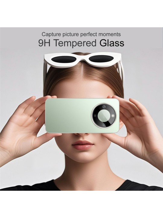 Протектор за камера за Honor Magic8 Lite - Full Camera Glass -  Black