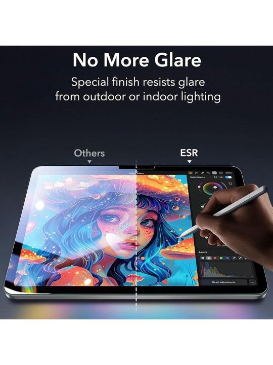 Протектор за iPad 12 (2026) A18 - Paper Feel Glass, прозрачен