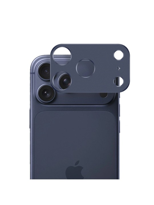 Протектор за камери за iPhone 17 Pro, цялостен - Deep Blue