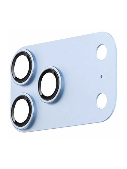 Протектор за камера за iPhone 18 Pro - цялостен, Light Blue