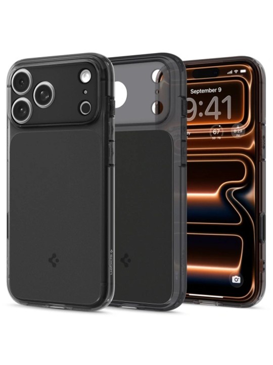 Калъф Spigen - Ultra Hybrid T MagSafe - iPhone 17 Pro - Matte Black