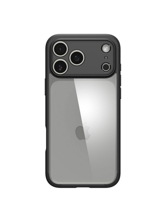 Калъф Spigen - Ultra Hybrid - iPhone 17 Pro - Matte Black