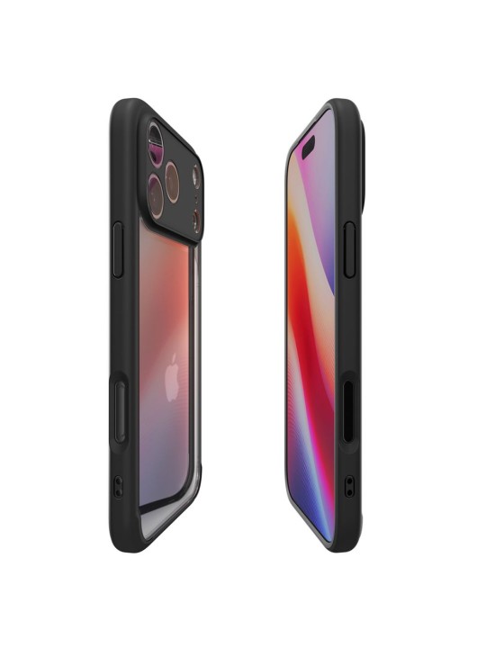 Калъф Spigen - Ultra Hybrid - iPhone 17 Pro - Matte Black