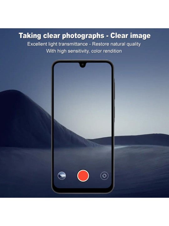 Протектор за камери за Samsung A57 - Full Camera Glass, Black