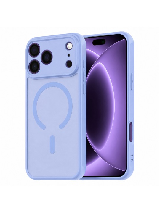 Калъф за iPhone 18 Pro - HaloFrost II MagSafe - Light Blue