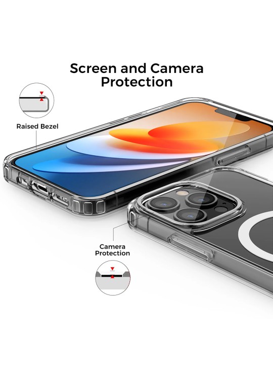 Калъф за iPhone 16 Plus - Clear with MagSafe