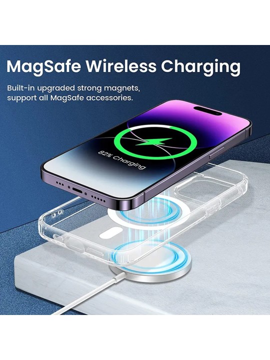 Калъф за iPhone 16 Plus - Clear with MagSafe