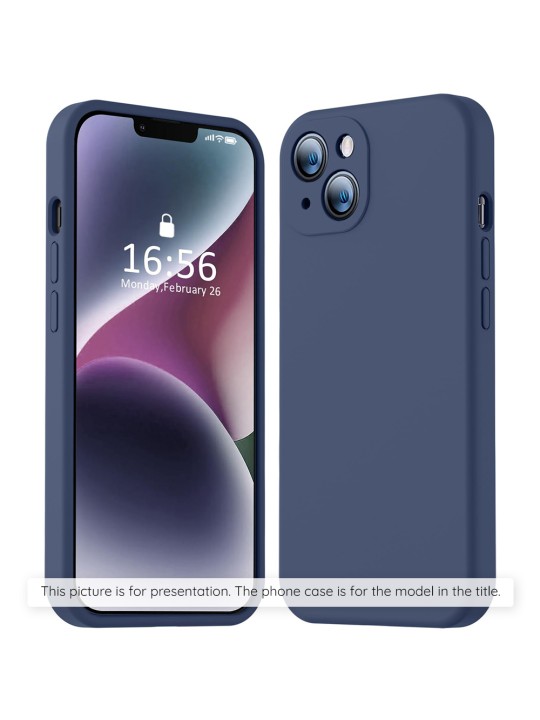 Калъф за Xiaomi Redmi 14C - SoftFlex, Navy Blue