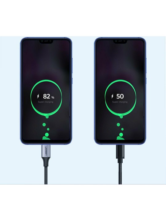 Кабел UGREEN USB-A към USB-C, 2.0m 3A US288