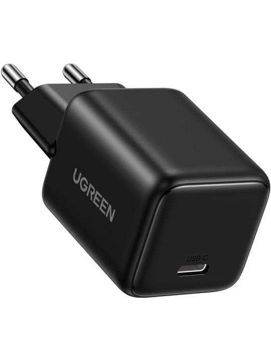 Бързо зарядно UGREEN 20W X512 USB-C GAN, Black