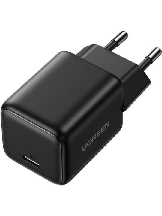 Бързо зарядно UGREEN 20W X512 USB-C GAN, Black