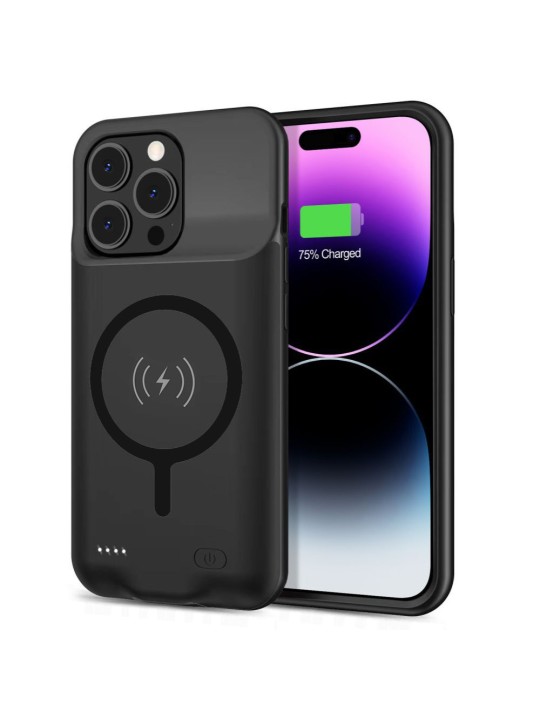 Калъф за iPhone 15 Pro Max, с вградена батерия, Magsafe - Battery Case