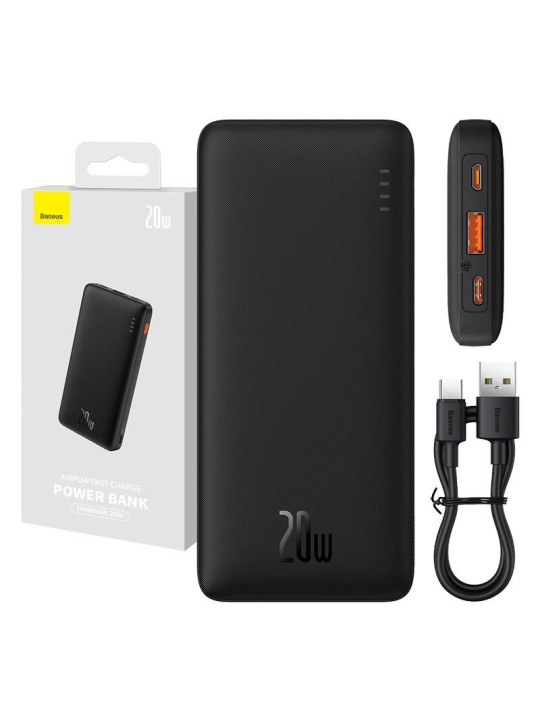 Външна батерия Baseus 10000mAh AirPow 20W PD Fast Charging