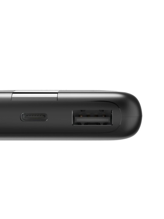 Външна батерия HAMA "Performance 10", 10000 mAh, 1 x USB-C, 2 x USB-A, черен