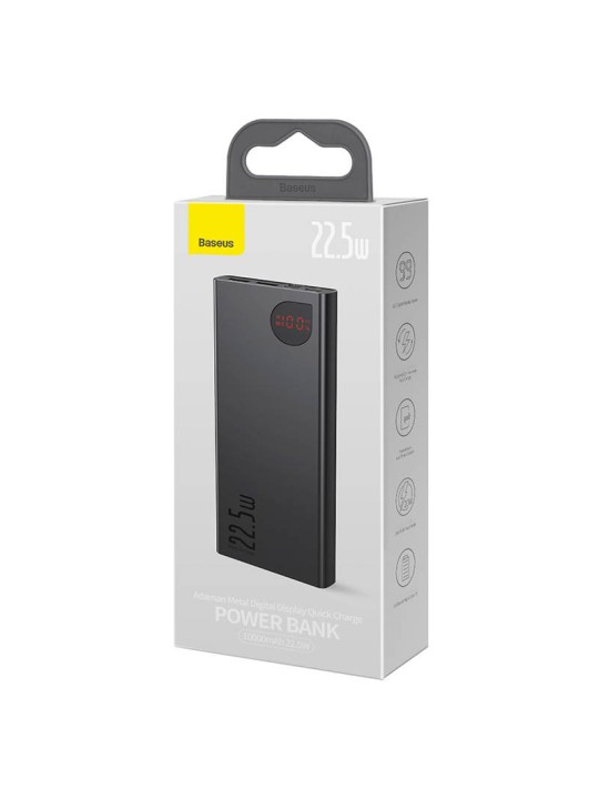 Външна батерия Baseus 10000 mAh Adaman Metal 22.5W