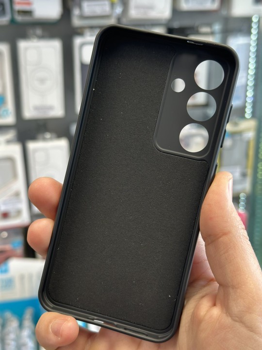 Калъф за Samsung S25 - Soft Touch Silicone Black