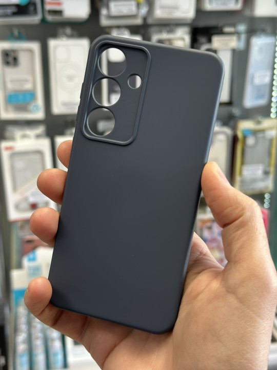 Калъф за Samsung S25 - Soft Touch Silicone Blue