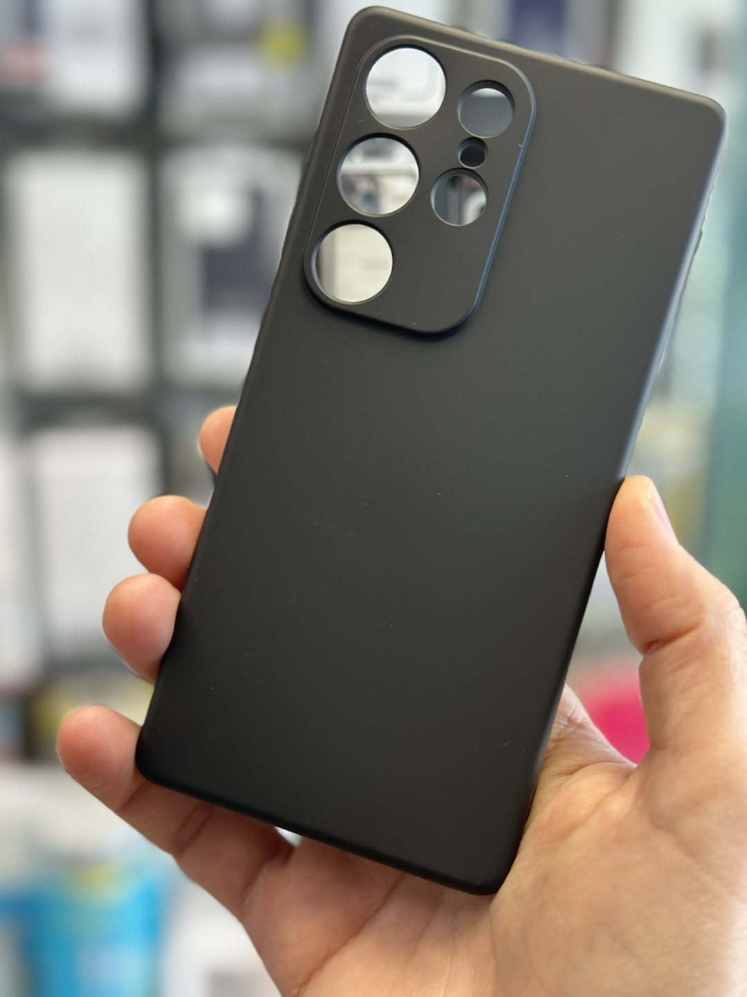 Калъф за Samsung S25 Ultra - Soft Touch Silicone Black