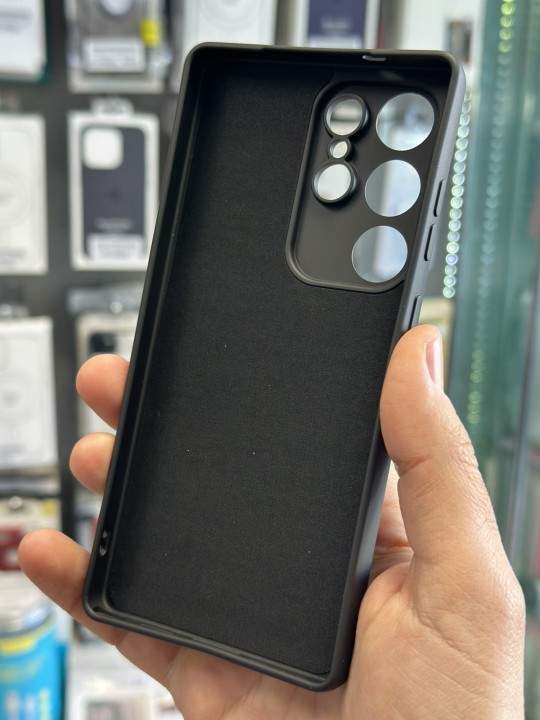 Калъф за Samsung S25 Ultra - Soft Touch Silicone Black