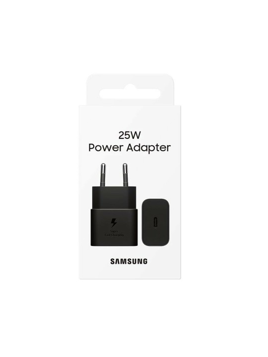 Зарядно Samsung USB-C 25W EP-T2510NBEGEU, без кабел