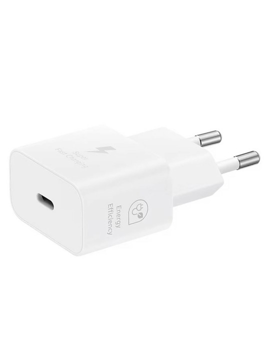 Зарядно Samsung USB-C 25W EP-T2510NWEGEU, без кабел