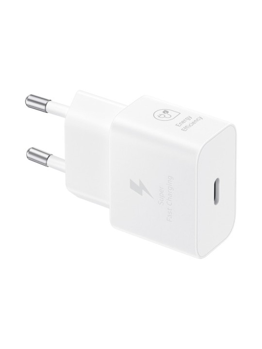 Зарядно Samsung USB-C 25W EP-T2510NWEGEU, без кабел
