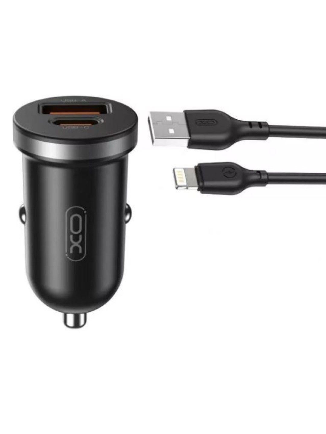 Зарядно за кола XO CC56 30W, с кабел iPhone Lightning