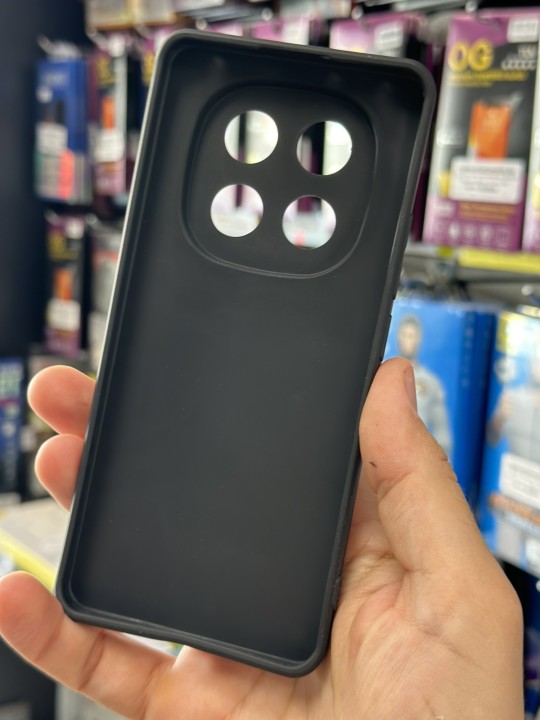 Калъф за Xiaomi Poco X7, Silicone Matt - черен