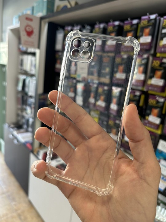 Калъф за Samsung A22 5G, Antishock - прозрачен