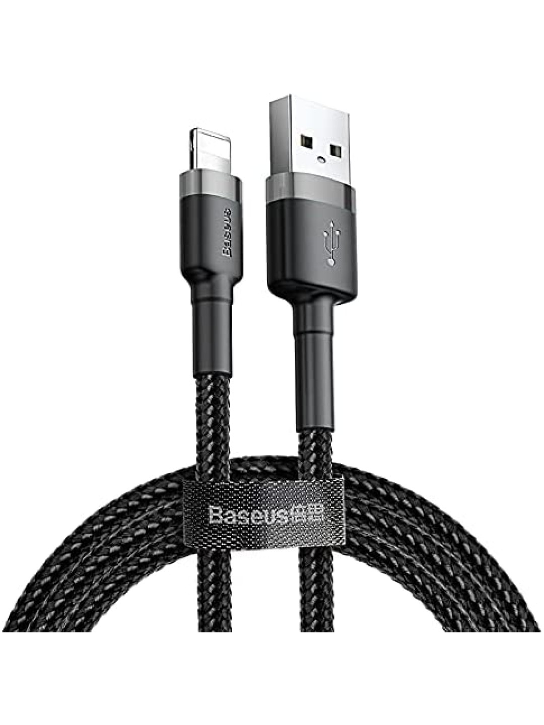 Кабел за iPhone - Lightning - Baseus Cafule 2.0m 1.5A, с оплетка