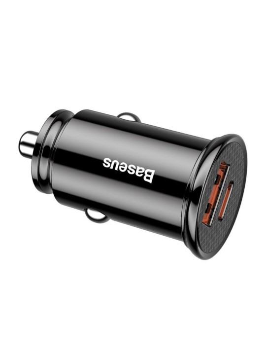 Зарядно за кола Baseus USB-C+USB-A 30W, CCALL-YS01