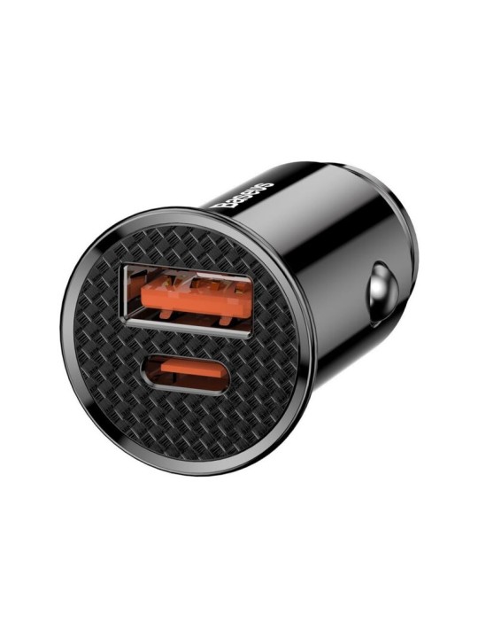 Зарядно за кола Baseus USB-C+USB-A 30W, CCALL-YS01