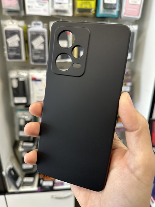 Калъф за Xiaomi Redmi 12C, Black Matt силикон