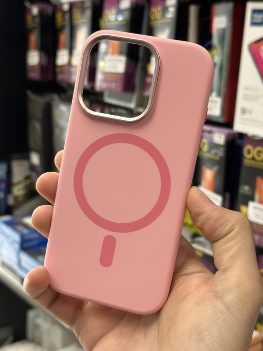 Калъф за iPhone 16 Pro - Luxury with MagSafe, Pink