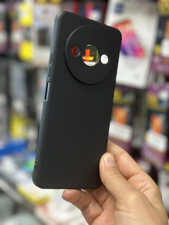 Калъф за Xiaomi Redmi A3 - Black MATT силикон