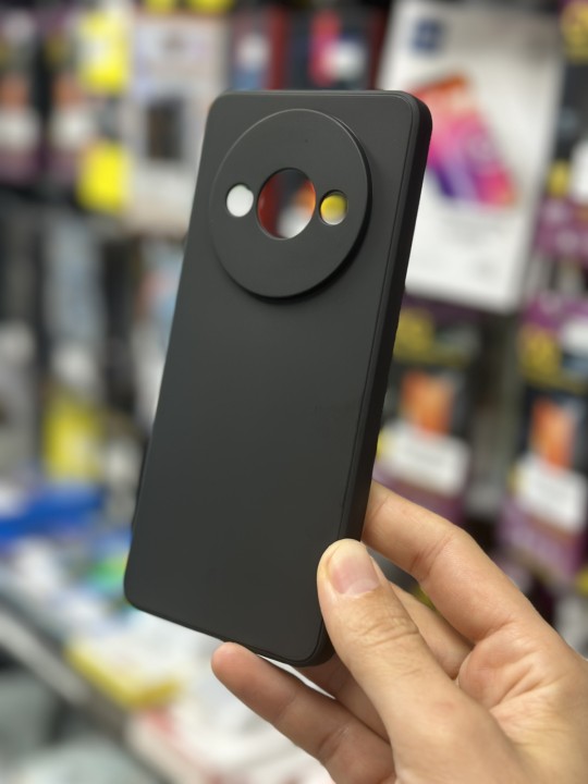 Калъф за Xiaomi Redmi A3 - Black MATT силикон