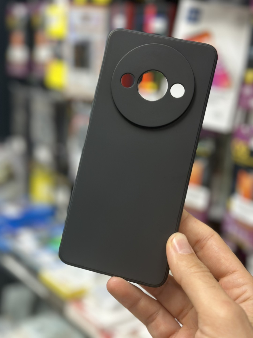 Калъф за Xiaomi Redmi A3 - Black MATT силикон