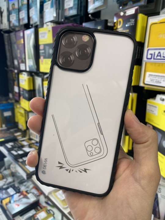 Калъф за iPhone 12 Mini - Devia Shark4 Shockproof, Black
