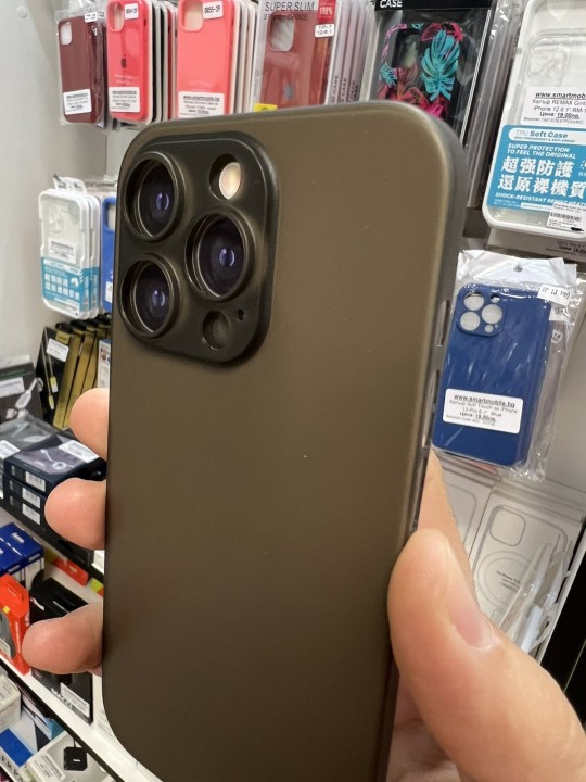 Калъф за iPhone 14 Pro - DEVIA Wing Series, matte black
