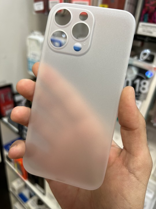 Калъф за iPhone 14 Pro - DEVIA Wing Series, matte clear