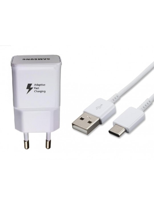 Зарядно Samsung EP-TA20EWE, 5V 2A, с кабел Type-C